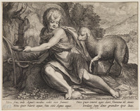 TvB G 2459
<br/>
Johannes de Doper
<br/>
<em>Sadeler I, Raphael (1560-1628 of 1632)</em>